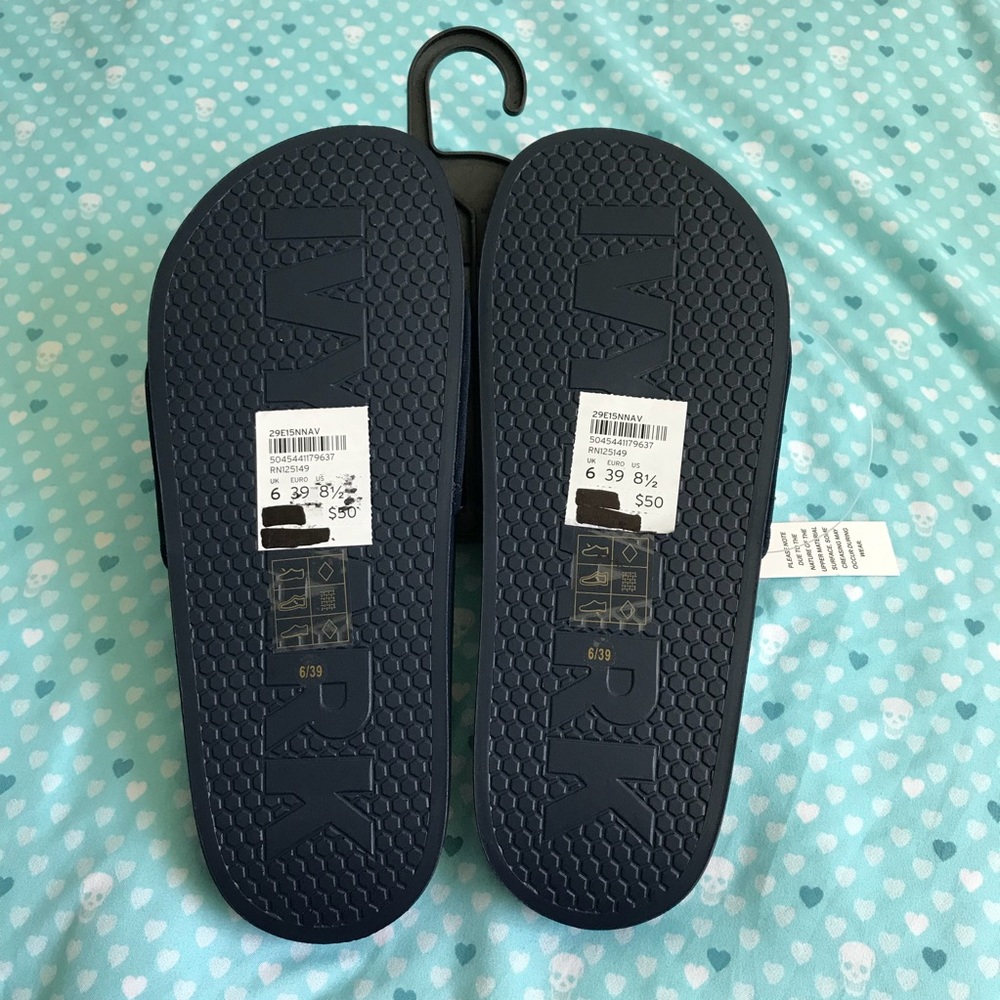 IVY PARK Metallic Sliders Size 5.5 - Picture 3 of 3